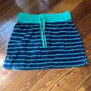 Striped Blue and Green Skirt